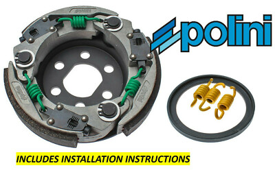 107mm Speed Clutch for 50cc Aprilia SR50 Honda elite Kymco Zuma 50cc Polini