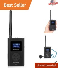 Rechargeable FT11 FM Broadcast Transmitter for Drive-in Movies  Events