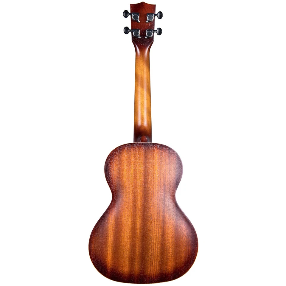 Kala KA-RES-BRS Mahogany Resonator Brass Tenor Ukulele Satin Sunburst w/ Bag - Image 3 of 4