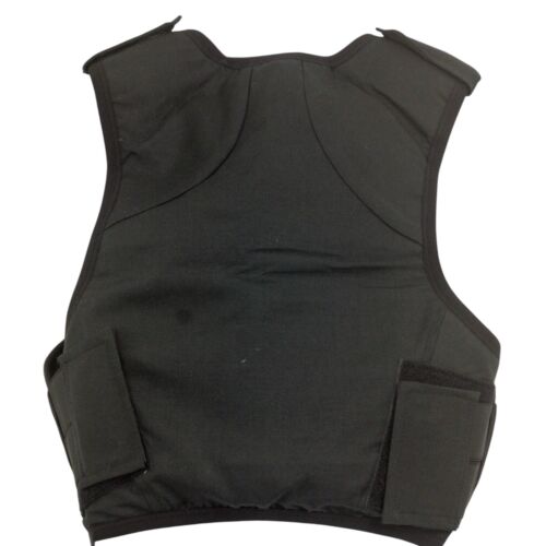 Global Armour Stab Vest Ballistic Body Armour Cover Overt Police Black Female - Picture 2 of 3