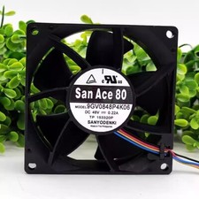 Sanyo 9GV0848P4K06 DC48V 0.22A 8CM 4-Wire Inverter Cooling Fan