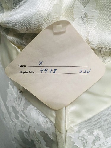 Vintage 1970’s Susan Lane’s Country Elegance Victorian Wedding Dress NWT SZ 8 - Picture 14 of 24