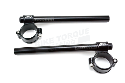 50mm BTR Hinged Clip-Ons & Domino Grips To Fit Kawasaki ZX-6R 13-19 - Picture 1 of 12