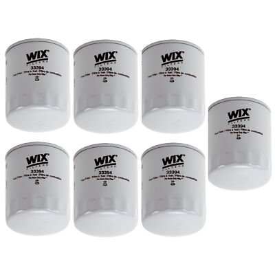 Wix Set of 7 Fuel Filters (Spin-On)