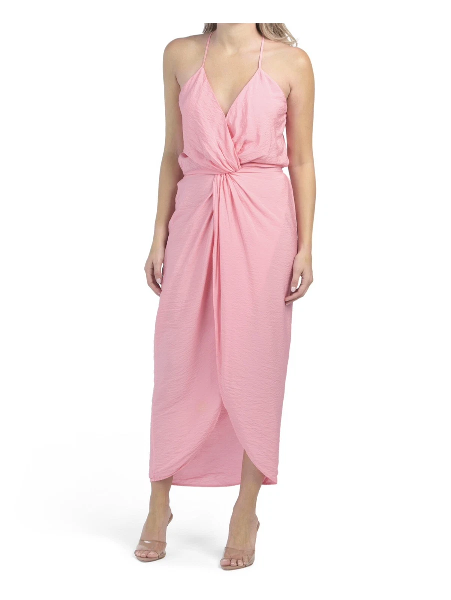 Flamingo wrap dress cheap