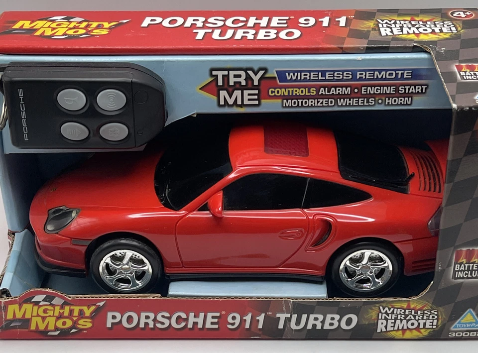 Mighty Mo's Porsche 911 Turbo Wireless Infrared Remote Vtg - Image 2 of 4