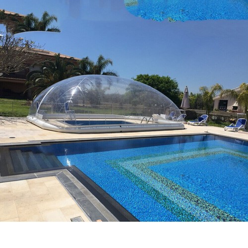 Inflatable Pools Cover Transparent Hot Tub Swimming Pool Bubble Dome Tent Winter - Picture 9 of 15