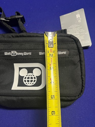 2024 Disney Parks Disney World Resort Black Fanny Pack Ear Holder Collection NEW - Picture 7 of 8