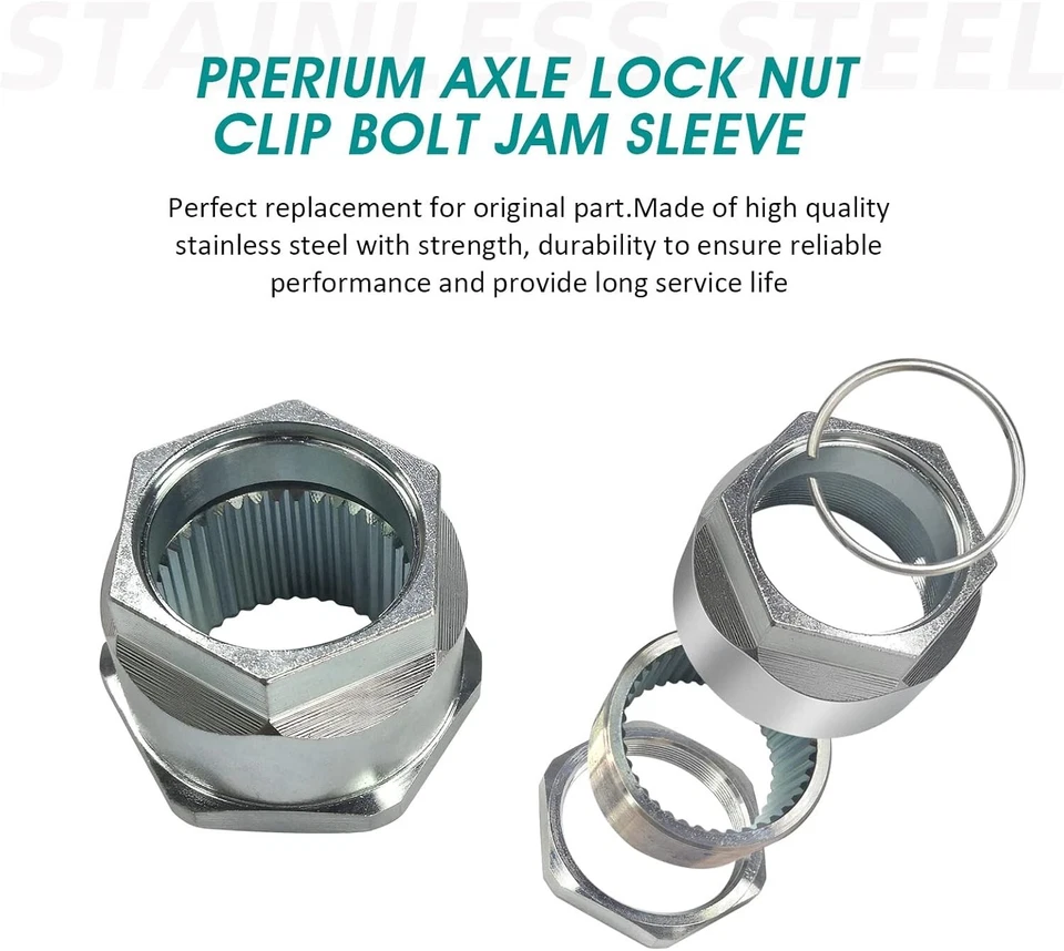 Clip de tuerca de bloqueo de eje trasero 43127-HA2-000 Honda TRX300EX 400EX 450ER 450R Foto 4 de 4