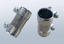 Doppelschelle 50x125 mm - Innen ⌀ 50,00mm Aussen ⌀ 54,50mm Laenge 125,00mm