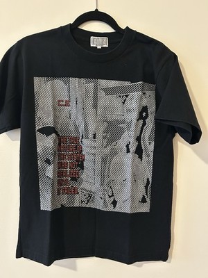 CAV EMPT GRAPHICS BLACK COTTON T-SHIRT SZ SM MADE IN JAPAN