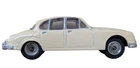 Dinky Model Car Cream Vintage Diecast Collectible