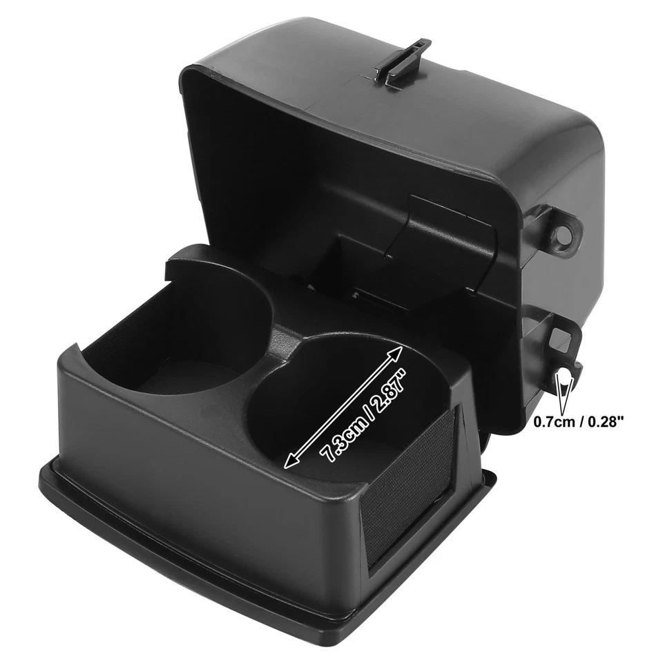 Portavasos asiento trasero coche negro GB5Z7813562BA para Ford Explorer 2016-2018 Foto 4 de 4