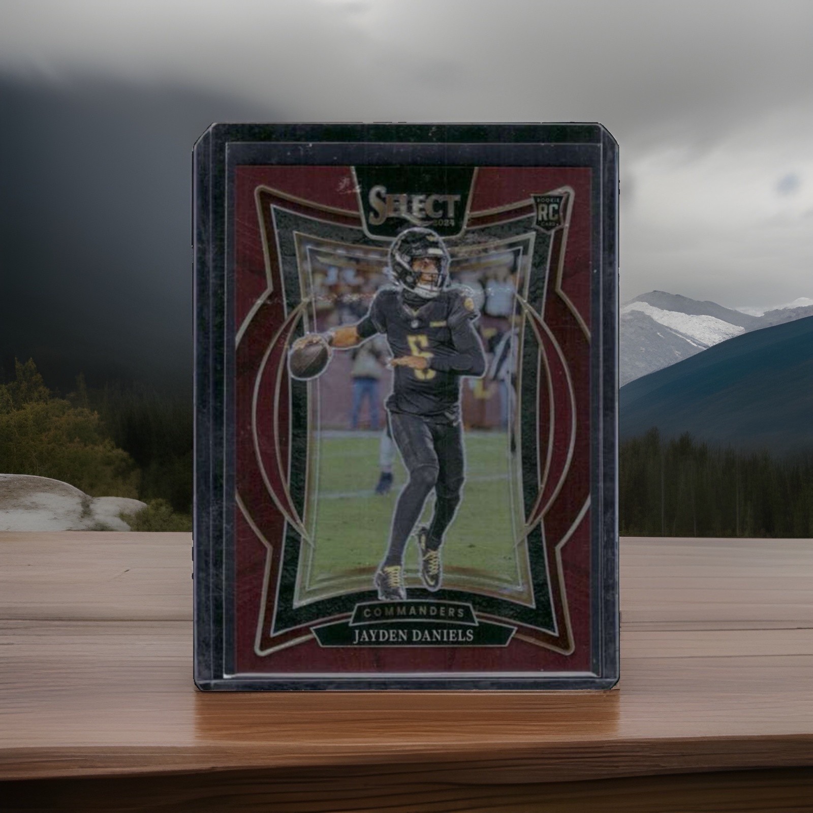 2024 Panini Select - Concourse Jayden Daniels #26 Maroon Prizm /149 (RC)
