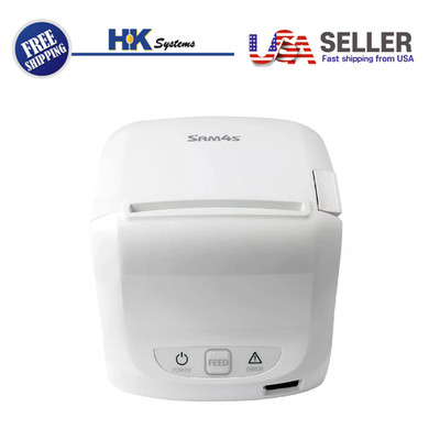 SAM4s GIANT100 Compact 3'' Thermal POS Printer USB Serial Ethernet, Splash Cover 