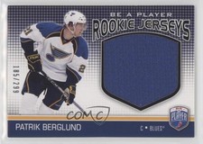 2008 Upper Deck Be a Player Rookie Jerseys 185/299 Patrik Berglund #RJ-PB 06rp