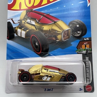 💛❤️ Hot Wheels 2 Jet Z Gold #147 Mainline 2026 Case G Treasure