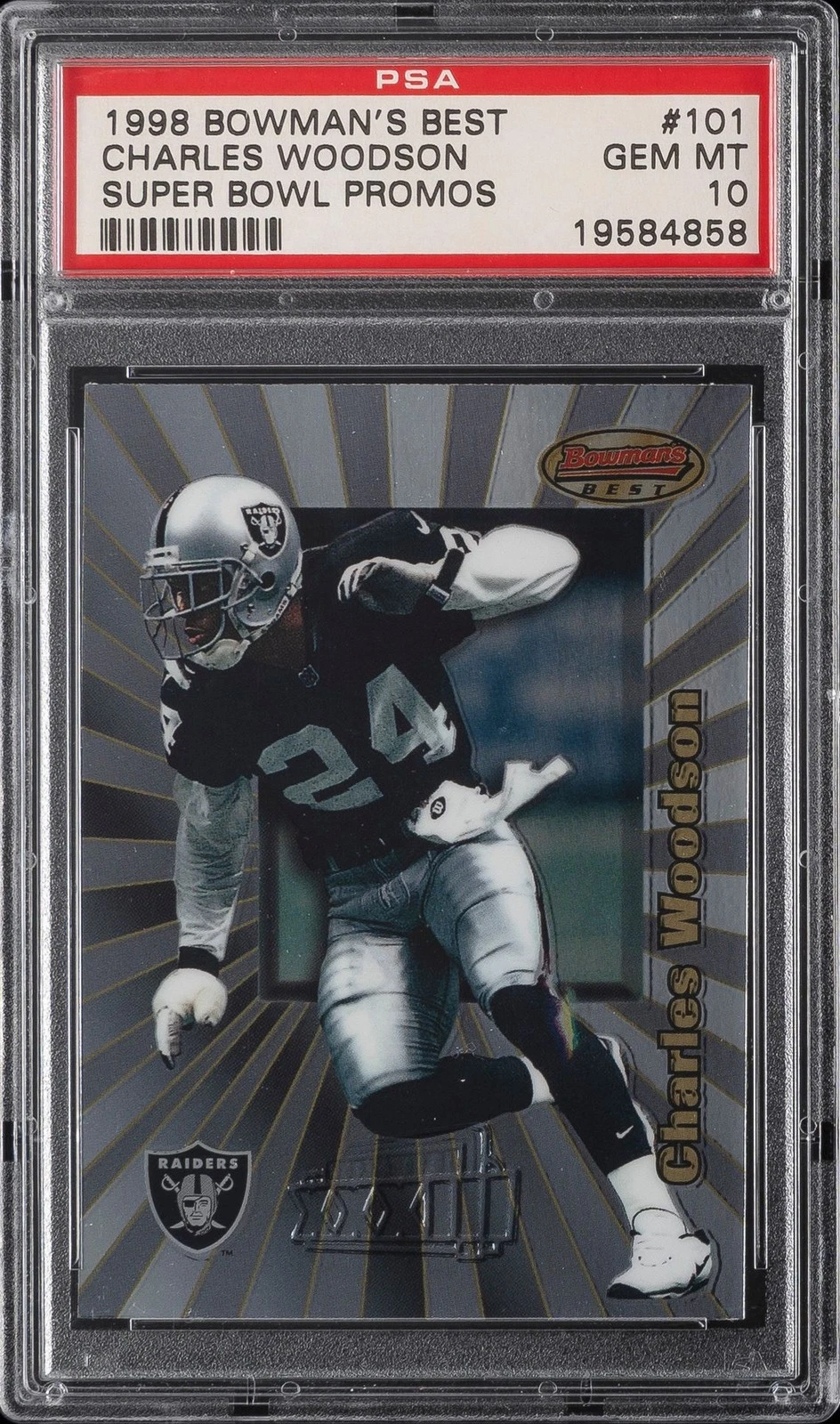 Charles Woodson Bowman's Best Super Bowl Promo #101 Super Bowl Promos
