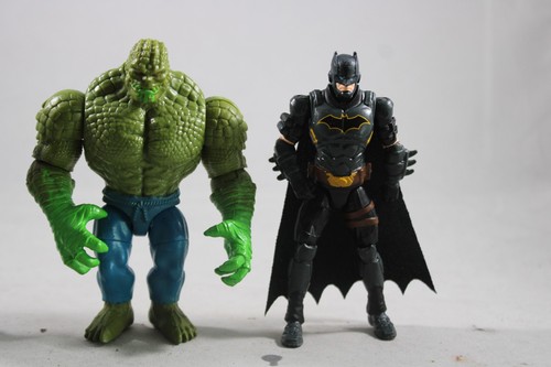 2020 DC Spin Master Killer Croc 4” Figure Caped Crusader Batman Line Penguin Lot - Picture 4 of 10