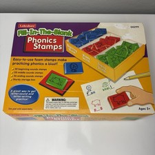 Lakeshore Fill in the Blanks Phonics Stamps, Level 1