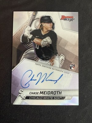 CHASE MEIDROTH 2025 Bowman s Best Refractor Auto #B25-CME Rookie (RC) White Sox