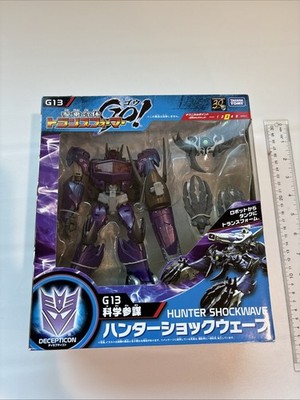 Takara Tomy Transformer G13 Hunter Shockwave Action Figure Robot Toy new 
