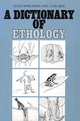 A Dictionary of Ethology by Klaus Immelmann (English) Paperback Book