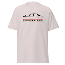 For Corolla E30 1974-1978 Fans Car Graphic T-Shirt Birthday Gift Racing Unisex