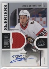 2024 SP Game Used Inked Rookie Sweaters 81/99 Zack Ostapchuk #IRS-ZO Auto 1t1z