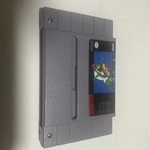 Super Mario World (SNES, 1991) Cart Only tested