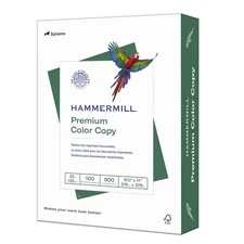 Hammermill Premium Color Copy Paper 100 Bright White 32lb 8.5 x 11 500 Sheets