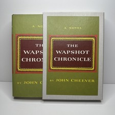 WAPSHOT CHRONICLE John Cheever Facsimile 1st Edition Library Book w Slipcase NEW