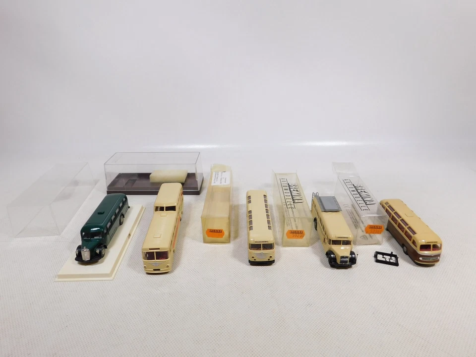 Brekina 1:87 H0 5X Bus 5000 52361 MB 6202 59103 Büssing 59200 MAN MINT #EI47-1 - Immagine 4 di 4