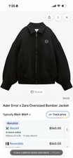 Giacca Bomber Lana Errore Vena x Zara