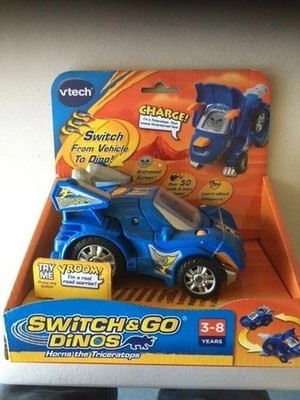 VTECH SWITCH & GO DINOS HÖRNER DER TRICERATOPS NEU DINOSAURIER FAHRZEUG SPIELZEUG