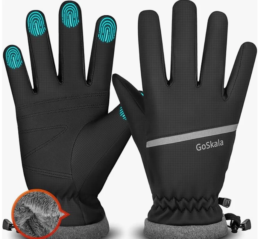 Waterproof Windproof Touchscreen Winter Gloves for Men & Women