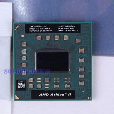     Athlon II M340 (AMM340DBO22GQ) CPU Processor 2.2 GHz #qm