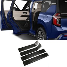 Se adapta a Nissan Armada / Infiniti QX80 2025 2026 cubierta de placa de umbral de puerta interior embellecedores