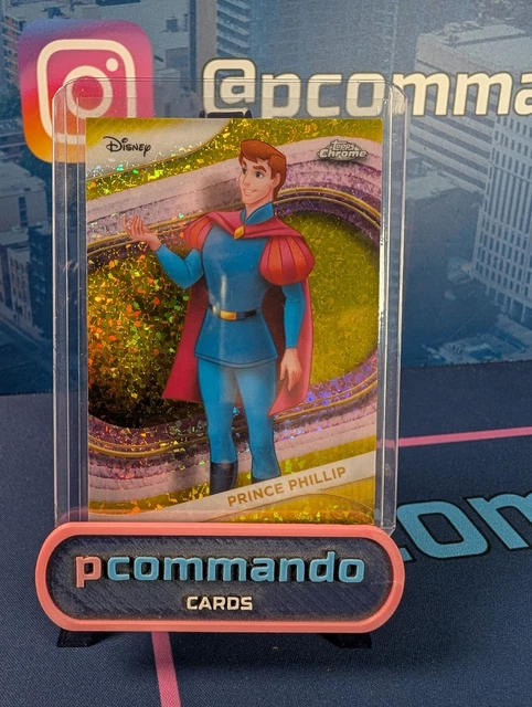 Topps Disney 2025 - Prince Philip Yellow Mini Diamond card