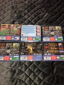 Sega Dream Cast Game Lot X6. Opened In Fantastic Condition 