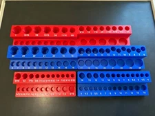 Harbor Freight Quinn 1/2", 3/8" & 1/4" Master Socket Set Organization Bins