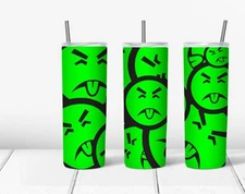 Mr Yuk Mkp 20 Ounce Stainless Steel Tumbler Metal Straw
