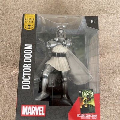 McFarlane Toys Marvel Doctor Doom Gold Label *CHASE* White Cloak Variant Edition