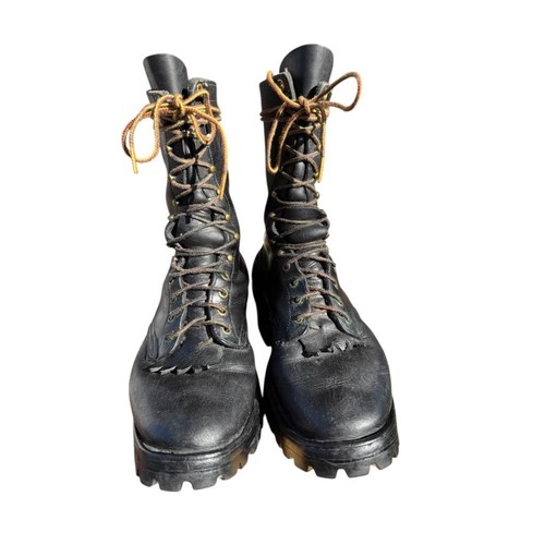 Hathorn Smoke Jumper Logger Work Boot Men size 9 A narrow - Picture 4 of 12