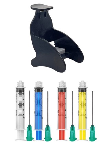 Deskjet 2721e,2722Multipack Printer ink cartridge refill kit Upto 194 Refills - Afbeelding 6 van 7