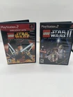Lego Star Wars 1 And 2 PS2 Manuals Tested And Working