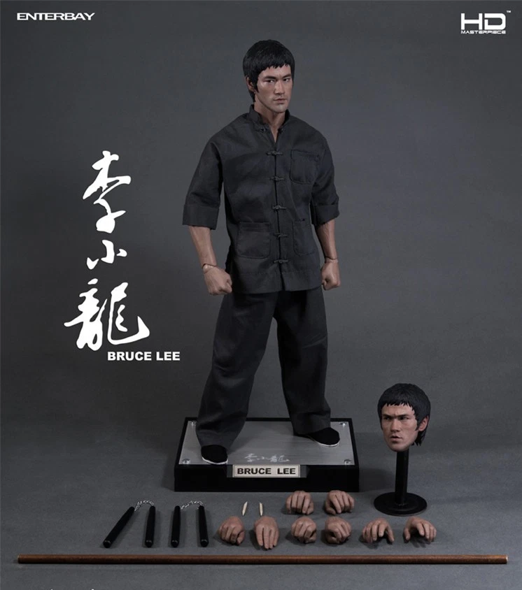Экшн-фигурка ENTERBAY EB HD-1008 Nunchucks Bruce Lee 1/4 стандартная версия - Изображение 3 из 4