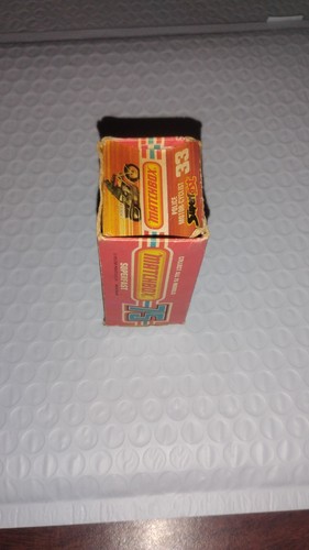 Matchbox Superfast No.33 Police Motorcycleist In Box. Vintage 1976 Matchbox. - Afbeelding 11 van 12