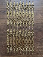 Polished Solid Brass Back Plates - Christensen Hardware " 5.625 x .56" Lot of 18 Polished Solid Brass Back Plates - Christensen Hardware " 5.625 x .56" Lot of 18 - Image 1