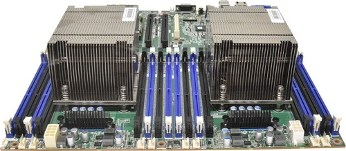 Lenovo E-ATX Mainboard RD452X B800G3-N 70SSR139GE 2x Heatsink 2x LGA-2011-3